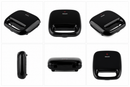 Admiral 2-Slice Ceramic Nonstick Waffle Maker, 760W, Black