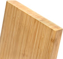 AWEMOZ magnetic knife block made of wood, magnetic knife holder made of bamboo without knife/unequipped.