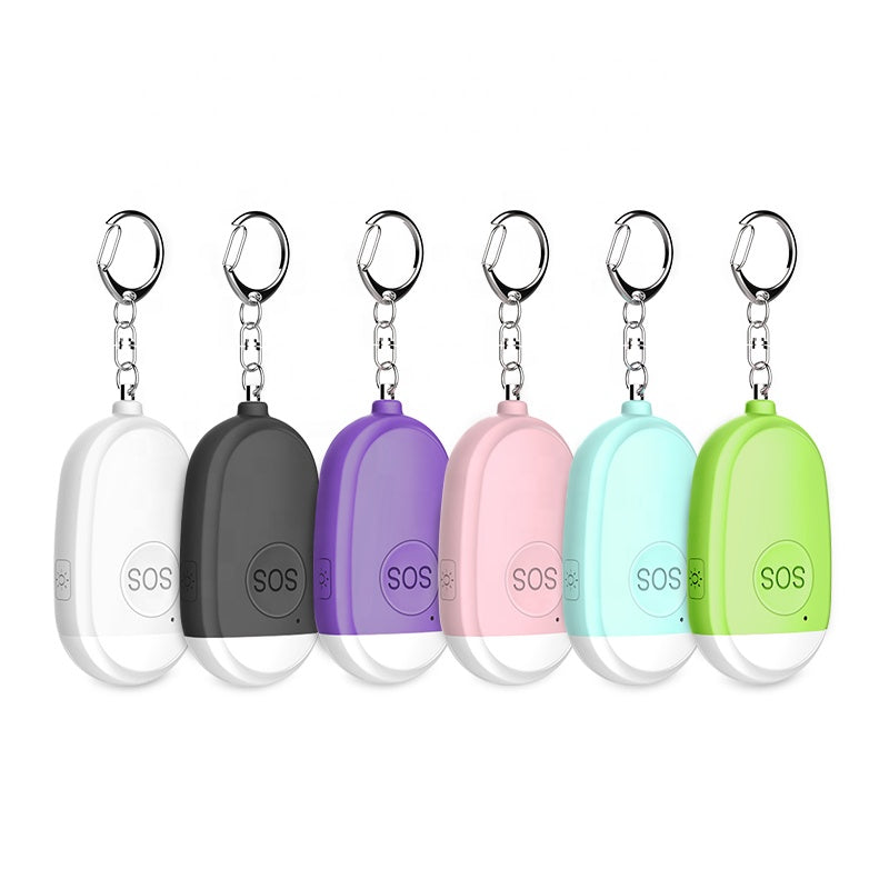 Personal Alarm Self Defense Alarm LED Light Keychain with 130dB Loud Siren Sound & Emergency Nighttime Light, Security Personal Protection Devices for Women, Kids, Elderly