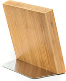 AWEMOZ magnetic knife block made of wood, magnetic knife holder made of bamboo without knife/unequipped.