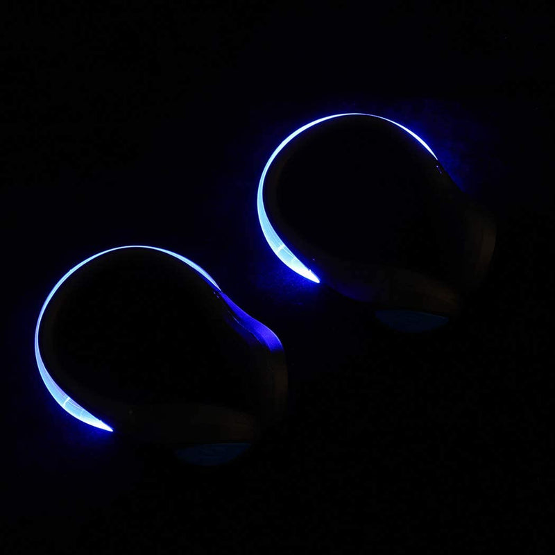 Reflective Color Changing LED Shoe Clip Light for Running, Jogging, Walking, Biking