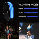 Reflective LED Armband USB Rechargeable Wristband Reflective Straps Tape Bracelets for Running, Cycling, Walking