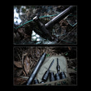 Outdoor EBC Alpenstock Hiking Camping equipment Multifunctional for Walking Aluminum Alloy