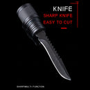 Outdoor EBC Alpenstock Hiking Camping equipment Multifunctional for Walking Aluminum Alloy