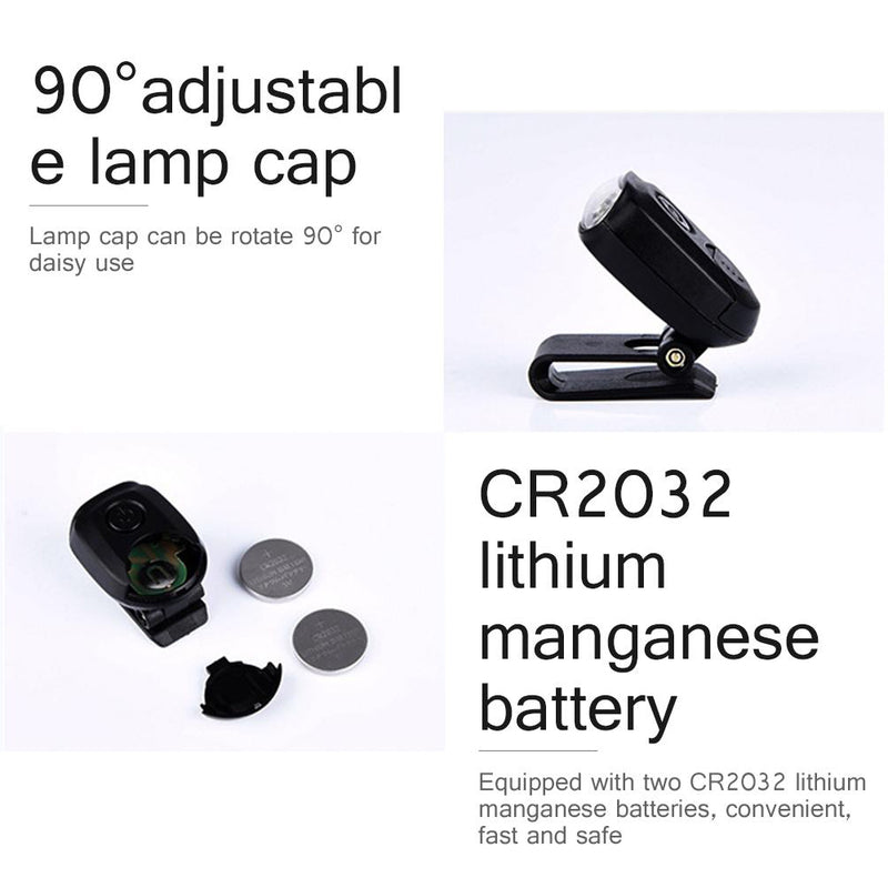 Outdoor Fishing Cap Light Hat Led Head Light Clip Baseball Head Light Lamp Cap Hat Lightning Camping