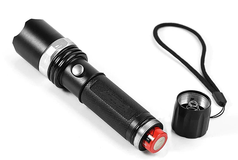 Tactical LED Flashlight Powerful CREE XML T6  Lamp Torch Lantern for Traffic Outdoors