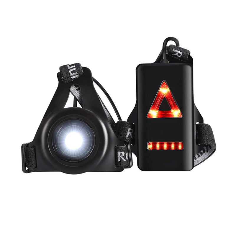 Waterproof Outdoor Sport Running Lights LED Night Cycling Flashlight Warning Bike Light USB Chest Lamp Walking Night Jogging