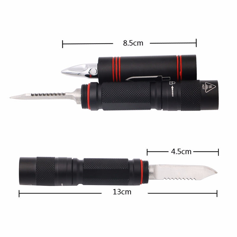 LED Mini Flashlight Multi Tool Pen