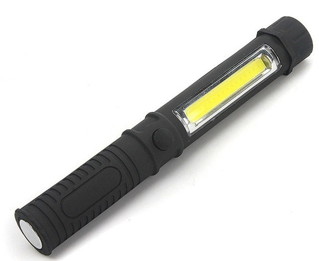 Multifunction Mini COB Portable LED Light Inspection Torch Tactical Magnetic Base and Clip Maintenance Pen flashlight for Camp