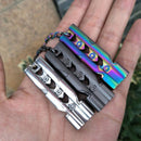 High Decibel Metal Stainless Steel Whistle Outdoor Sports Camping Traveling