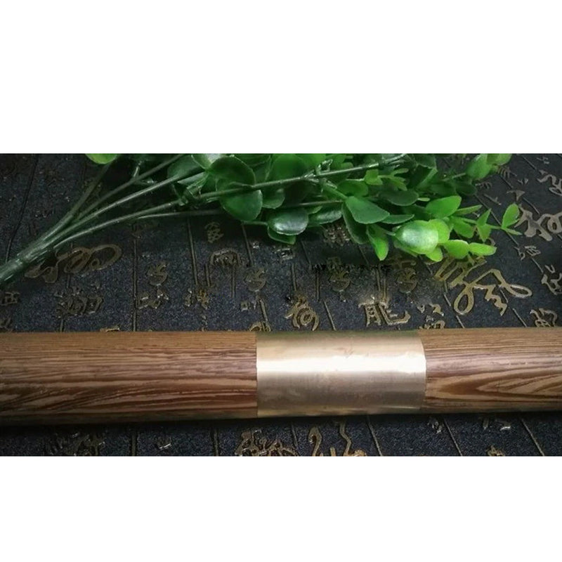 Wenge Hardwood Bo Staff Wushu Sticks Shaolin Sticks 2-section Qigong sticks Tai Chi Practice Tool