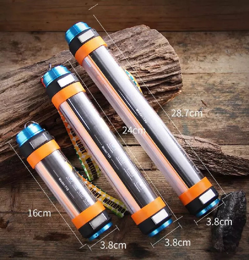 Bright Portable Tube Emergency Powerbank Phone Charger Camping Lantern with Safety Hammer and Magnet