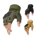 Outdoor Tactical Gloves Airsoft Sport Gloves Half Finger Type Military Men Combat Gloves Shooting Hunting Gloves